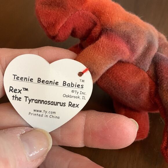 Rex the teeny beanie baby - Picture 4 of 5